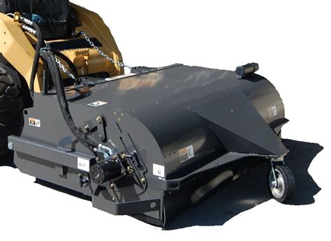 skid steer broom box|sweeper attachment for skid steer.